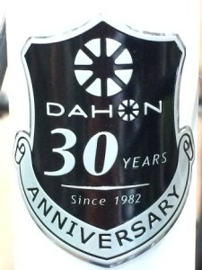 dahon 2013 Dash X20　ANNIVERSARY　エンブレム